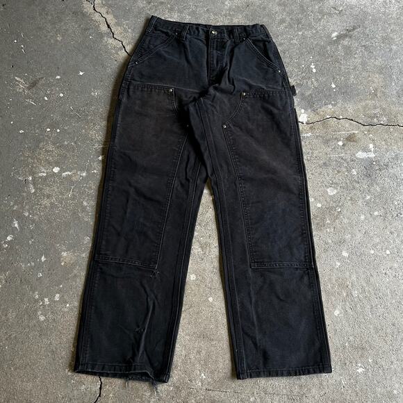 Carhartt Other - Carhartt black double knee work wear carpenter pants